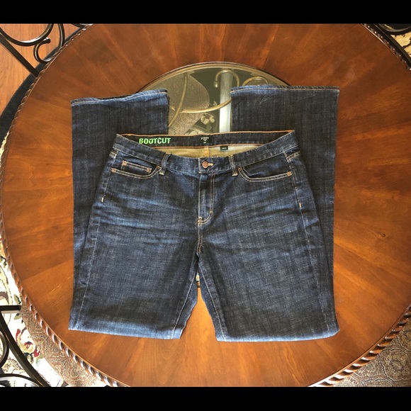 J.Crew • boot cut men’s dark wash jeans. 🍁 - Picture 2 of 5